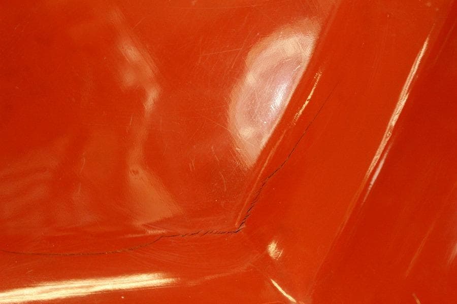 沈金 花紋 六角 蓋物(ZE496)