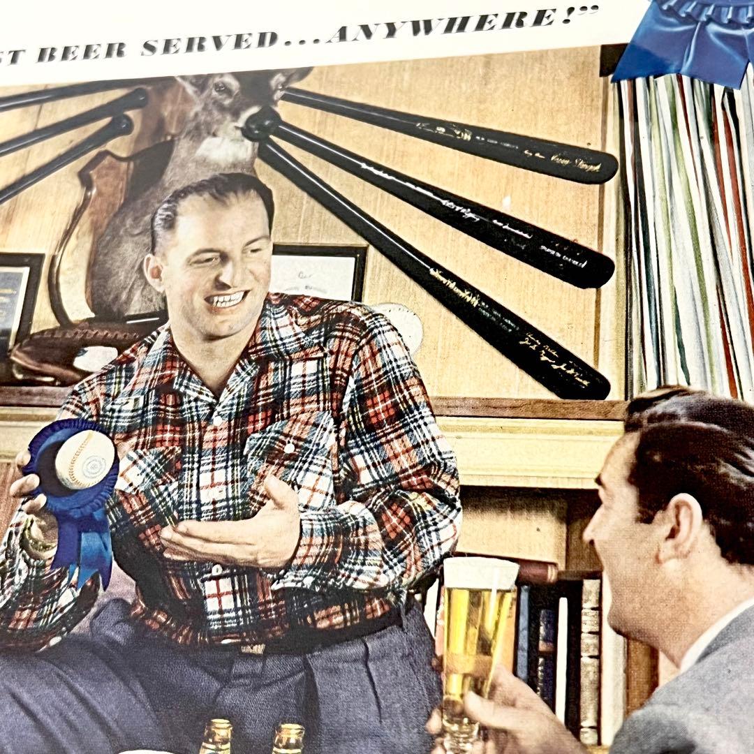 希少品！ Pabst Blue Ribbon パブストブルーリボン ベースボール