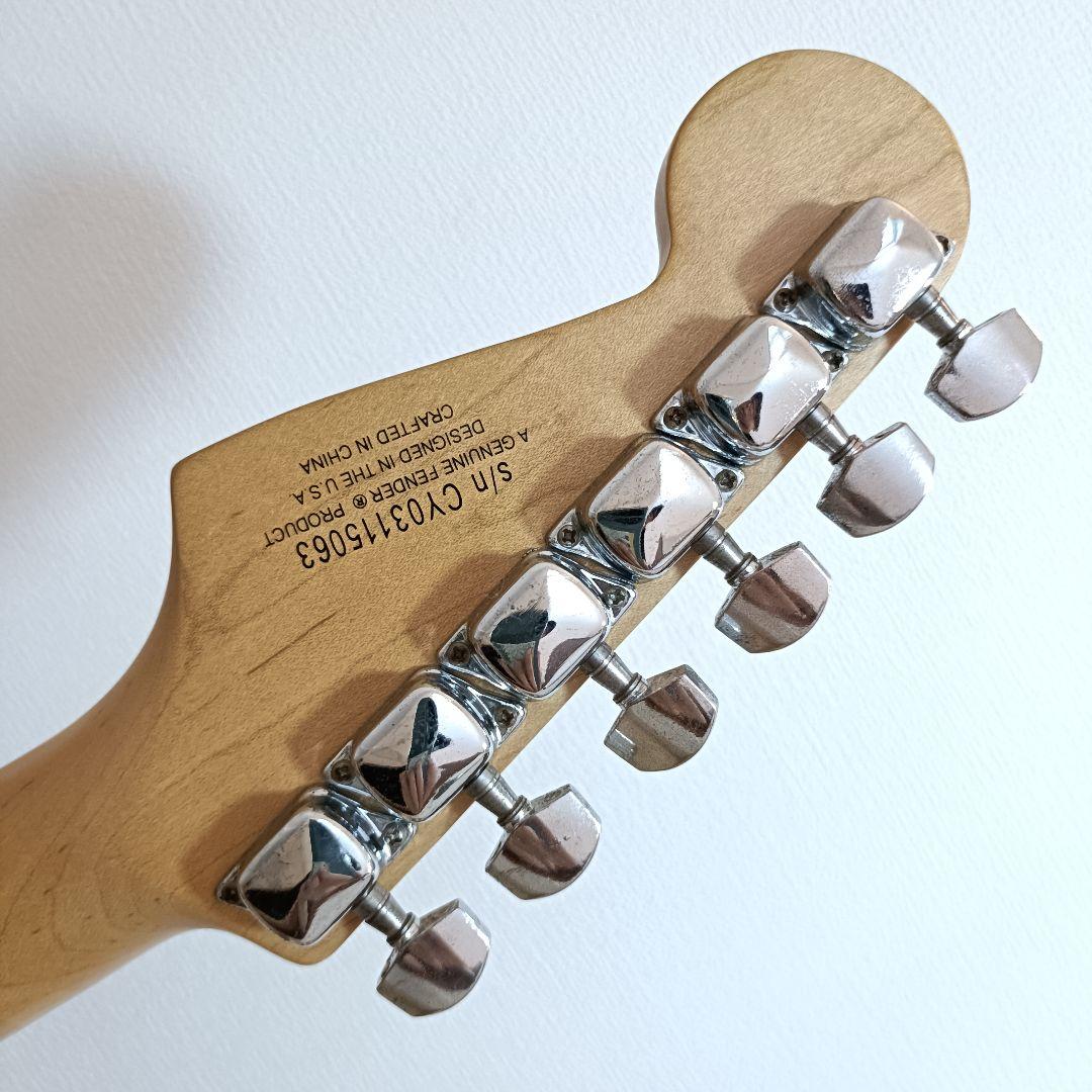 メンテ済｜Squier エレキギター ストラトキャスター サンバースト