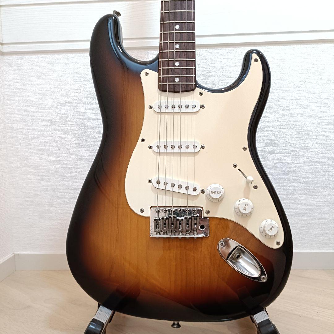 メンテ済｜Squier エレキギター ストラトキャスター サンバースト