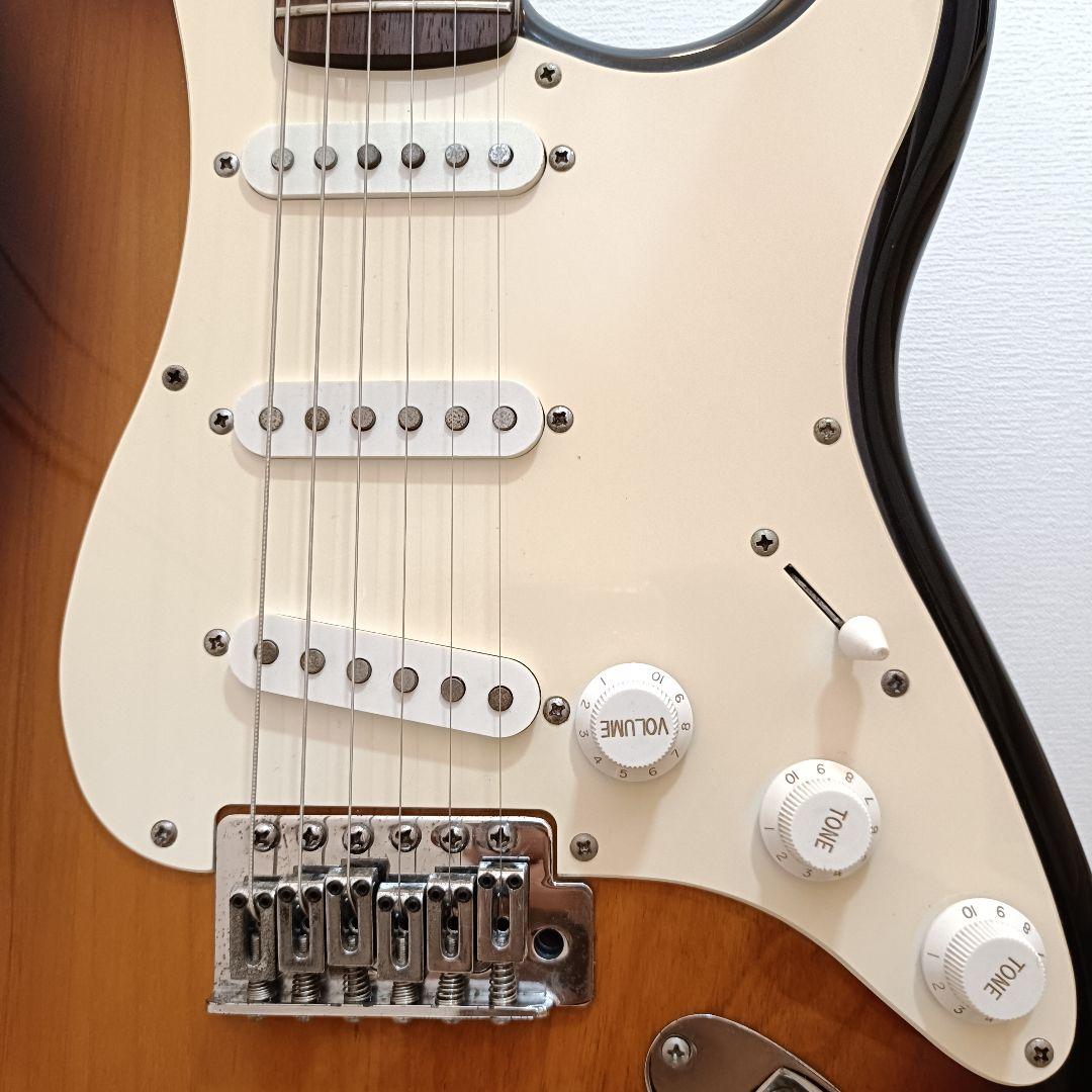 メンテ済｜Squier エレキギター ストラトキャスター サンバースト