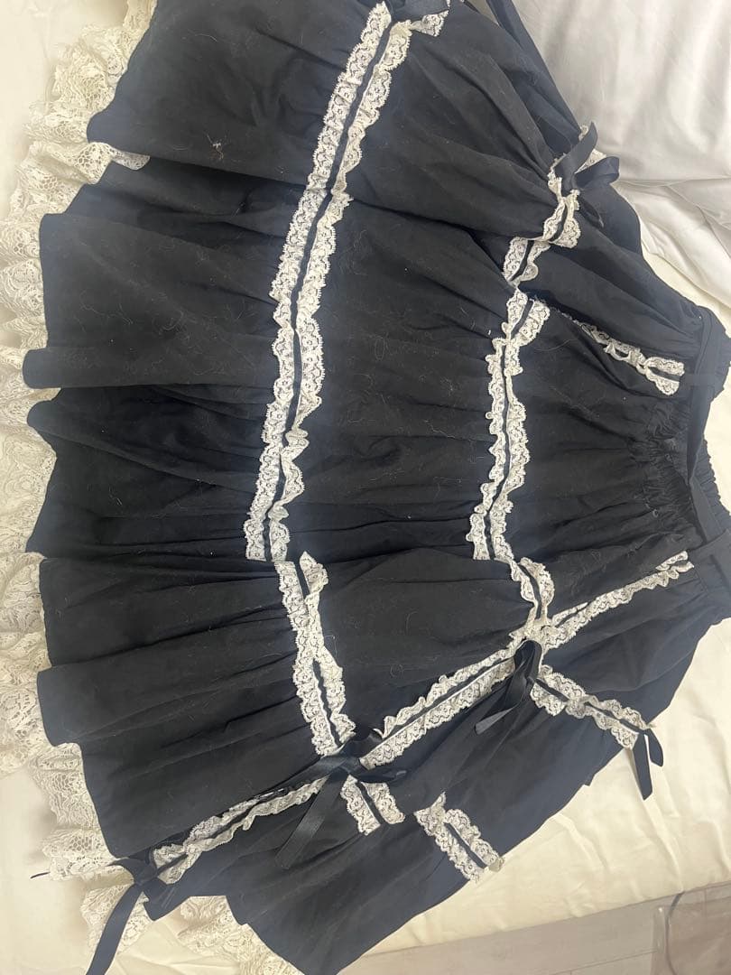 morphose初期　両山レースティアードスカート