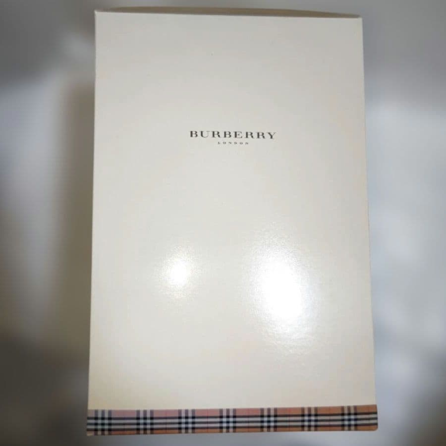 未使用　バーバリーテディベア専用箱付きアンティークノバチェック柄クマのぬいぐるみ