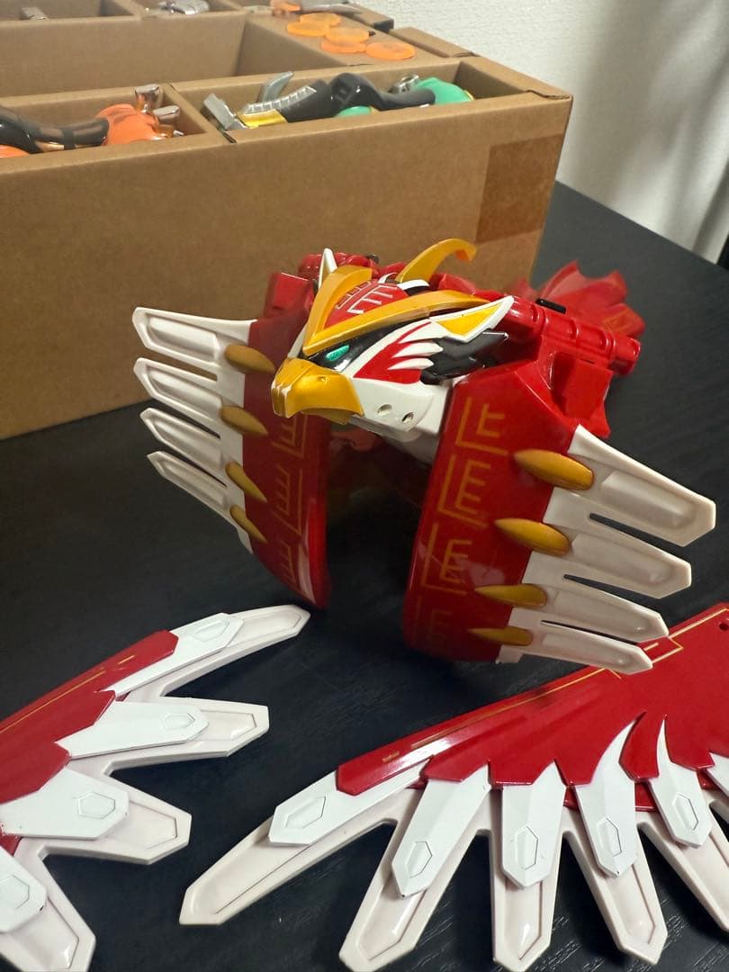 希少美品　破損無し　バンダイ 百獣戦隊 ガオレンジャー DX ガオイカロス