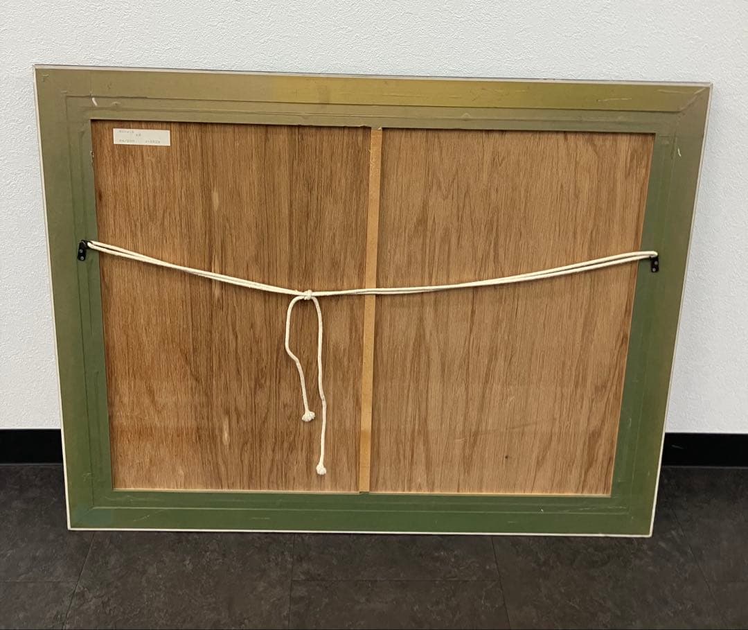 ロビー様カシニョール リトグラフ 九月 大型 貴婦人　1993年　54/200