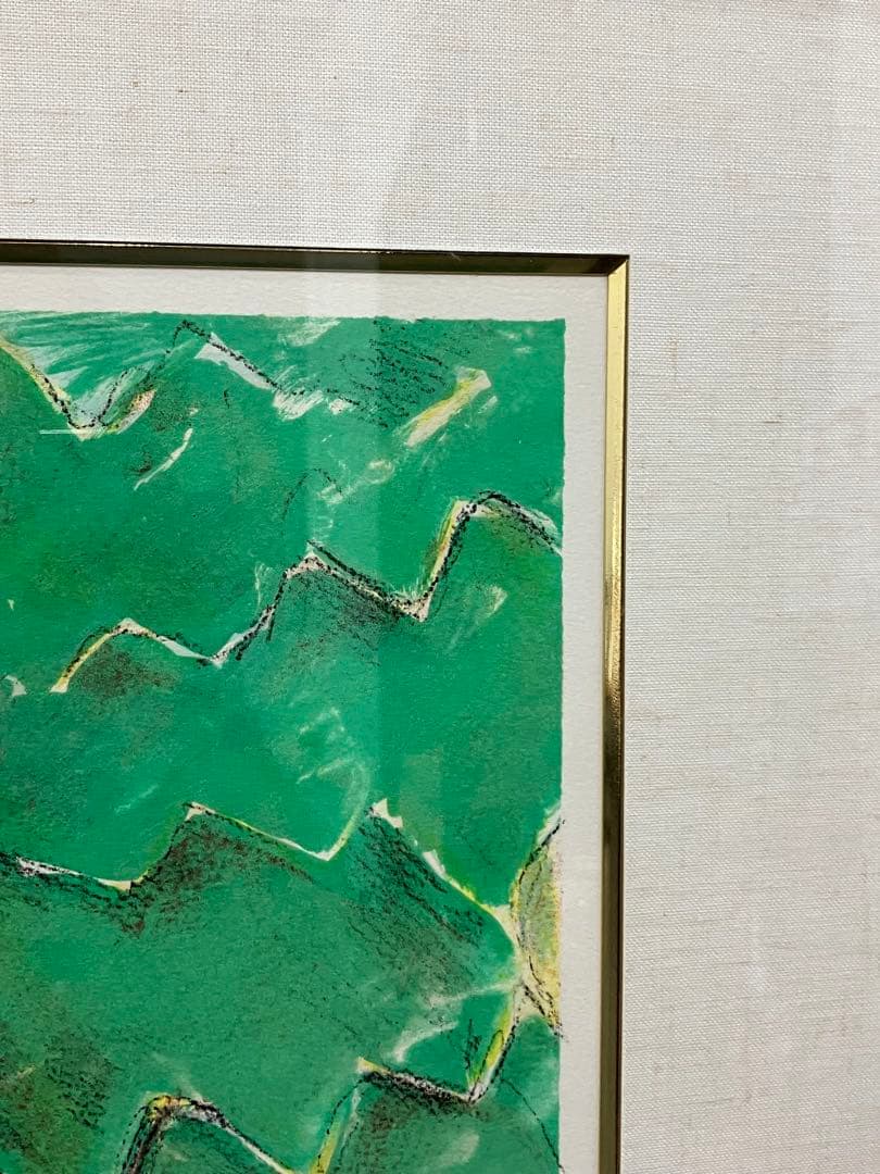 ロビー様カシニョール リトグラフ 九月 大型 貴婦人　1993年　54/200