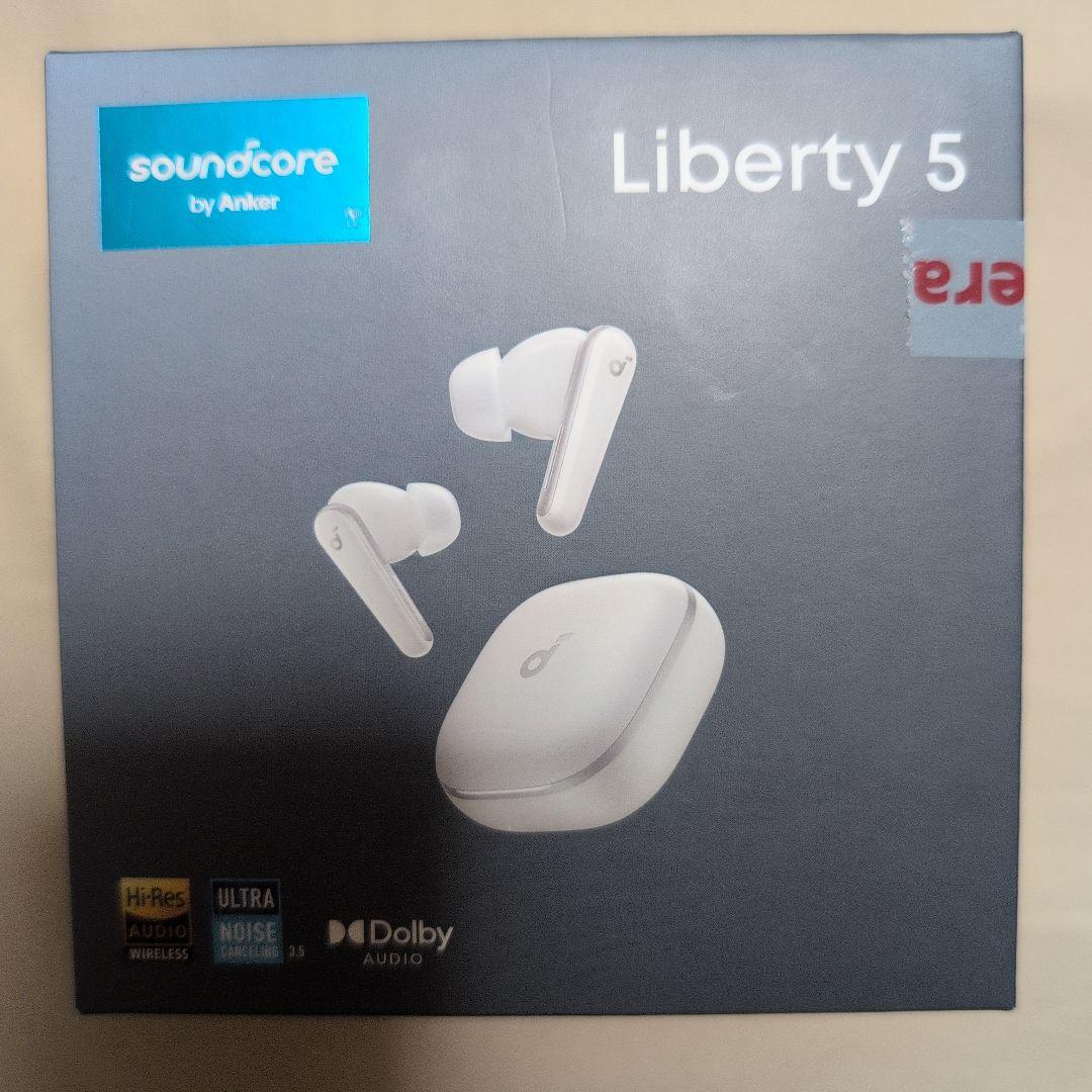 soundcore Liberty 5 ワイヤレスイヤホン「保証書付き」