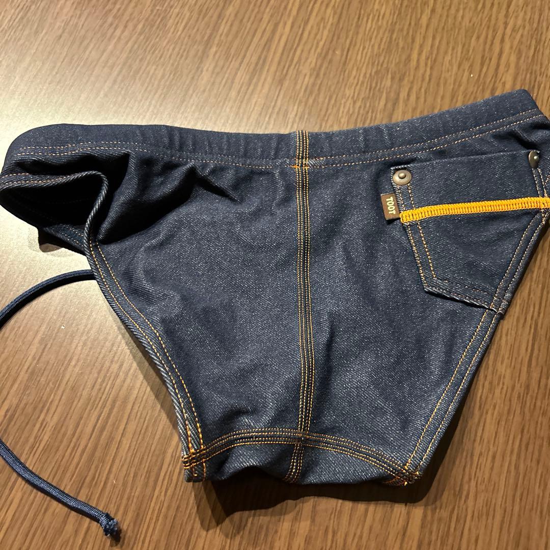 新品未使用　TOOT デニム調メンズ水着 ポケット付き