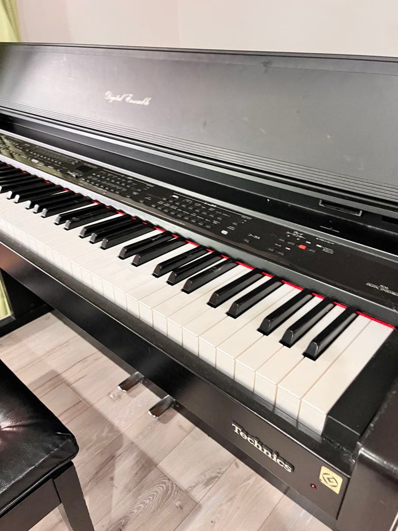 Technics デジタルピアノ 88鍵 黒 椅子付き