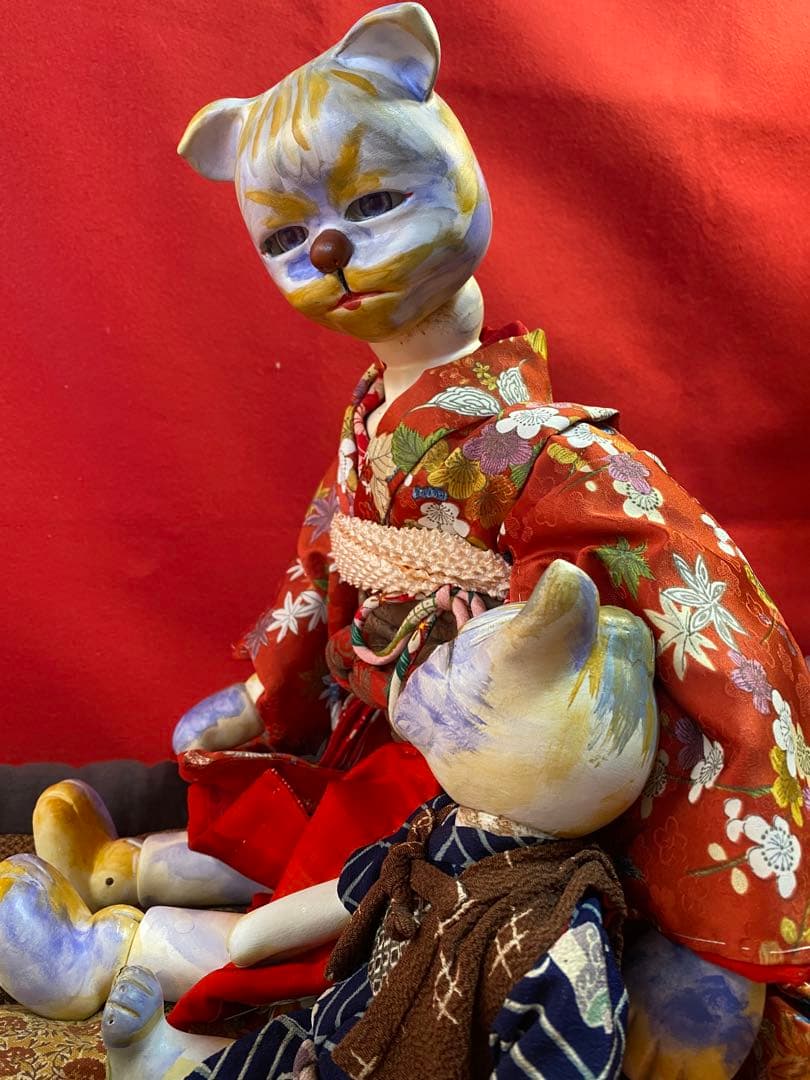 甘えん坊の猫ちゃんハンドメイド