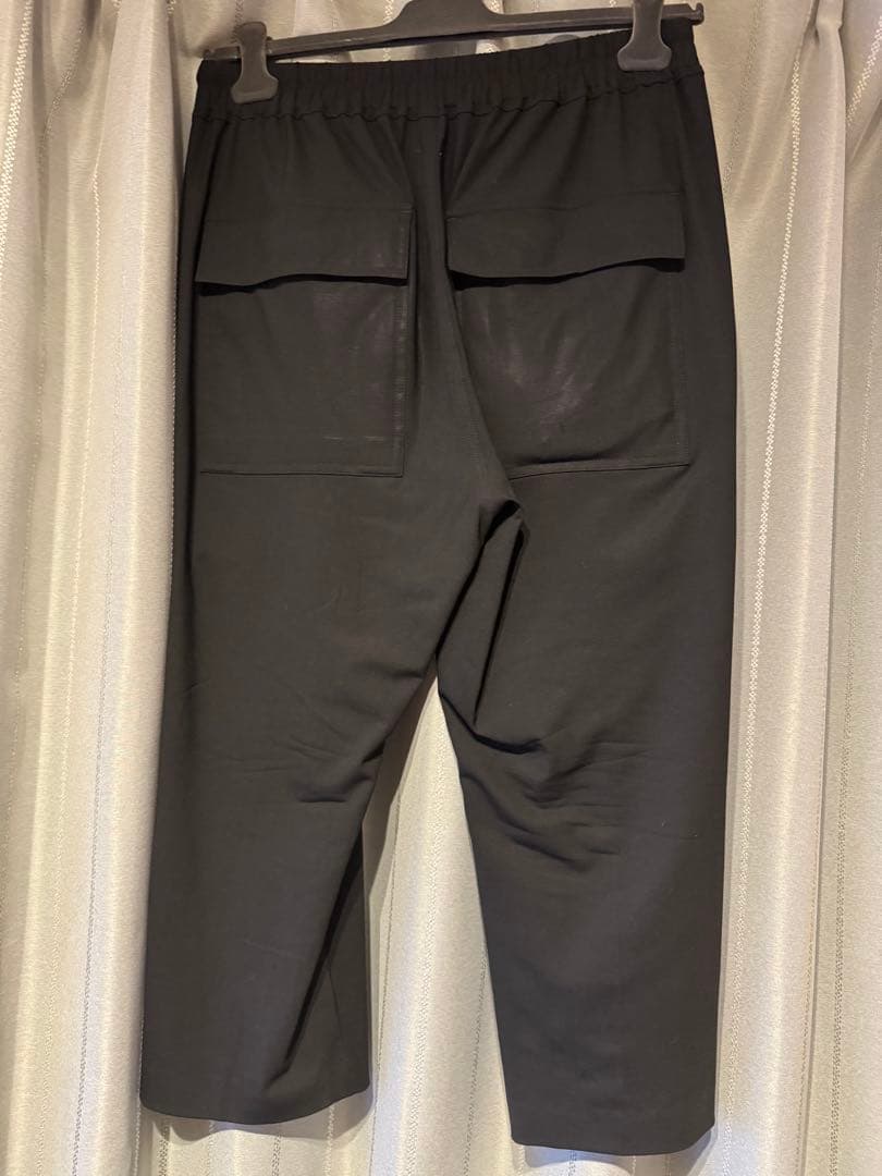 リックオウエンス　アステア　ドローストリングクロップドスラックス　サイズ50