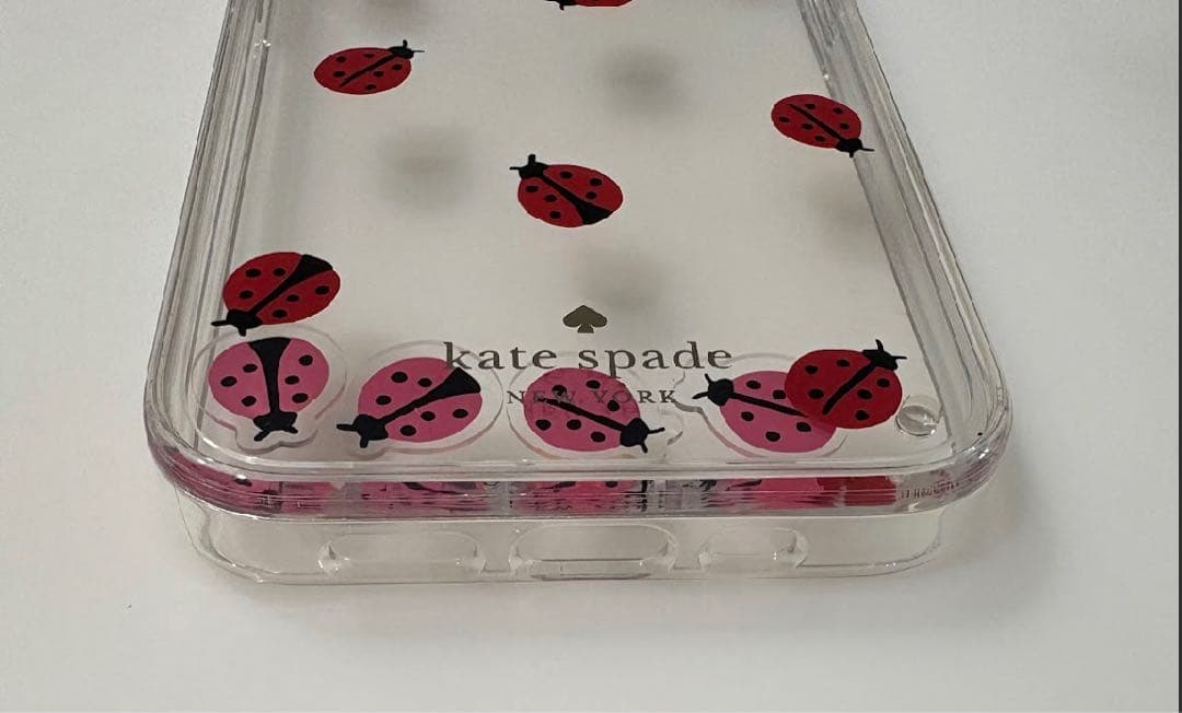 値引き歓迎☘️ケイトスペード iPhone14Pro対応ケース クリア KA555