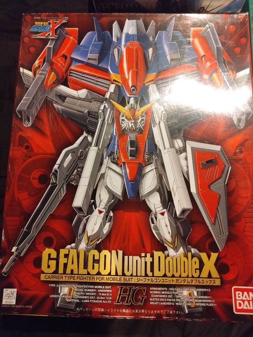 MG ガンダムX　1/100 エアマスターバースト　レオパルドD Gファルコン