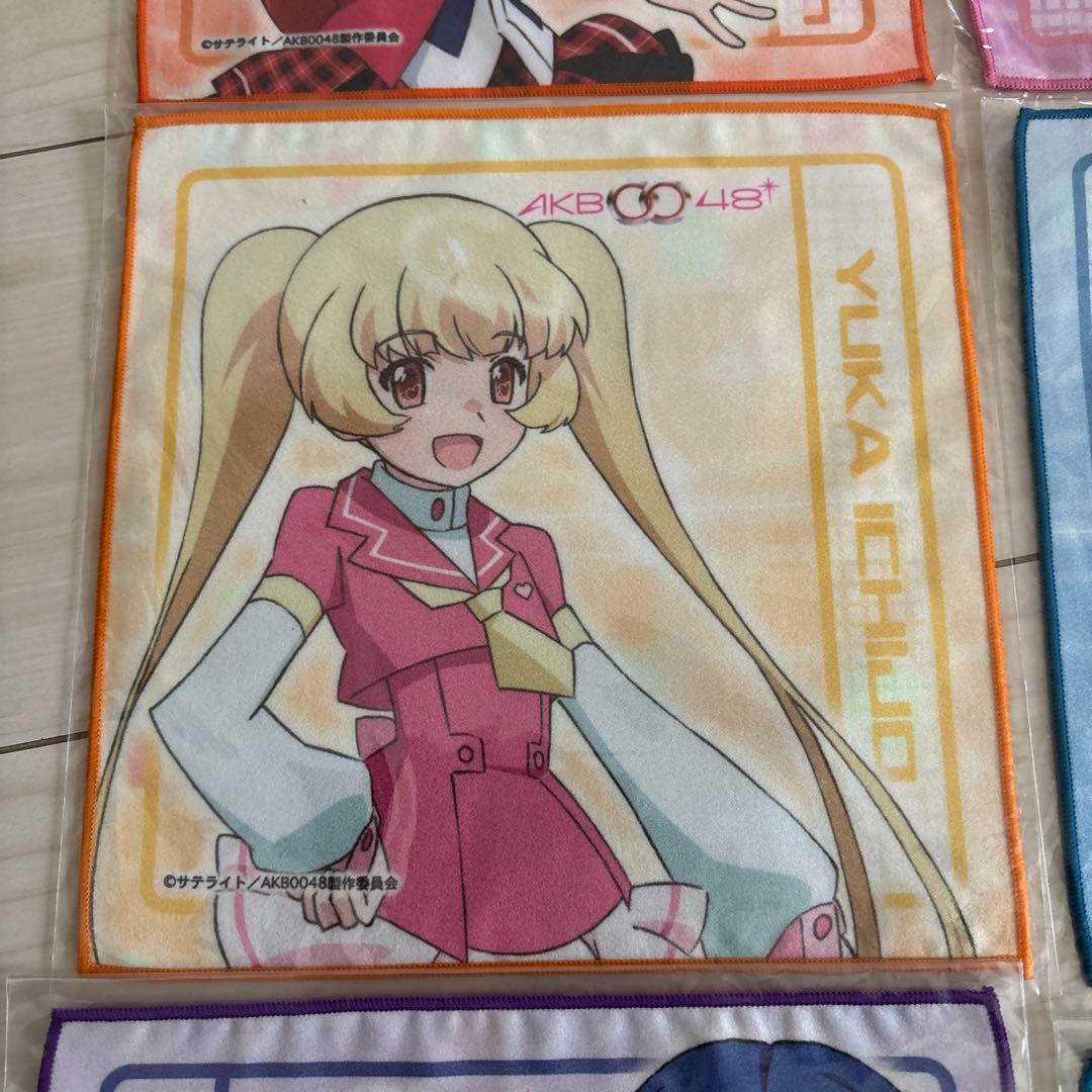 AKB0048 マイクロファイバーミニタオル 一番くじ フェイスタオル