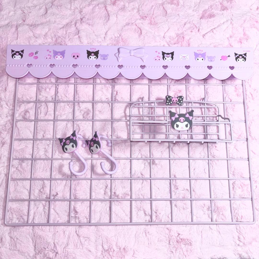 サンリオ クロミ 推しを可愛く飾り隊 ワイヤーネット S字フックマスコットチェア