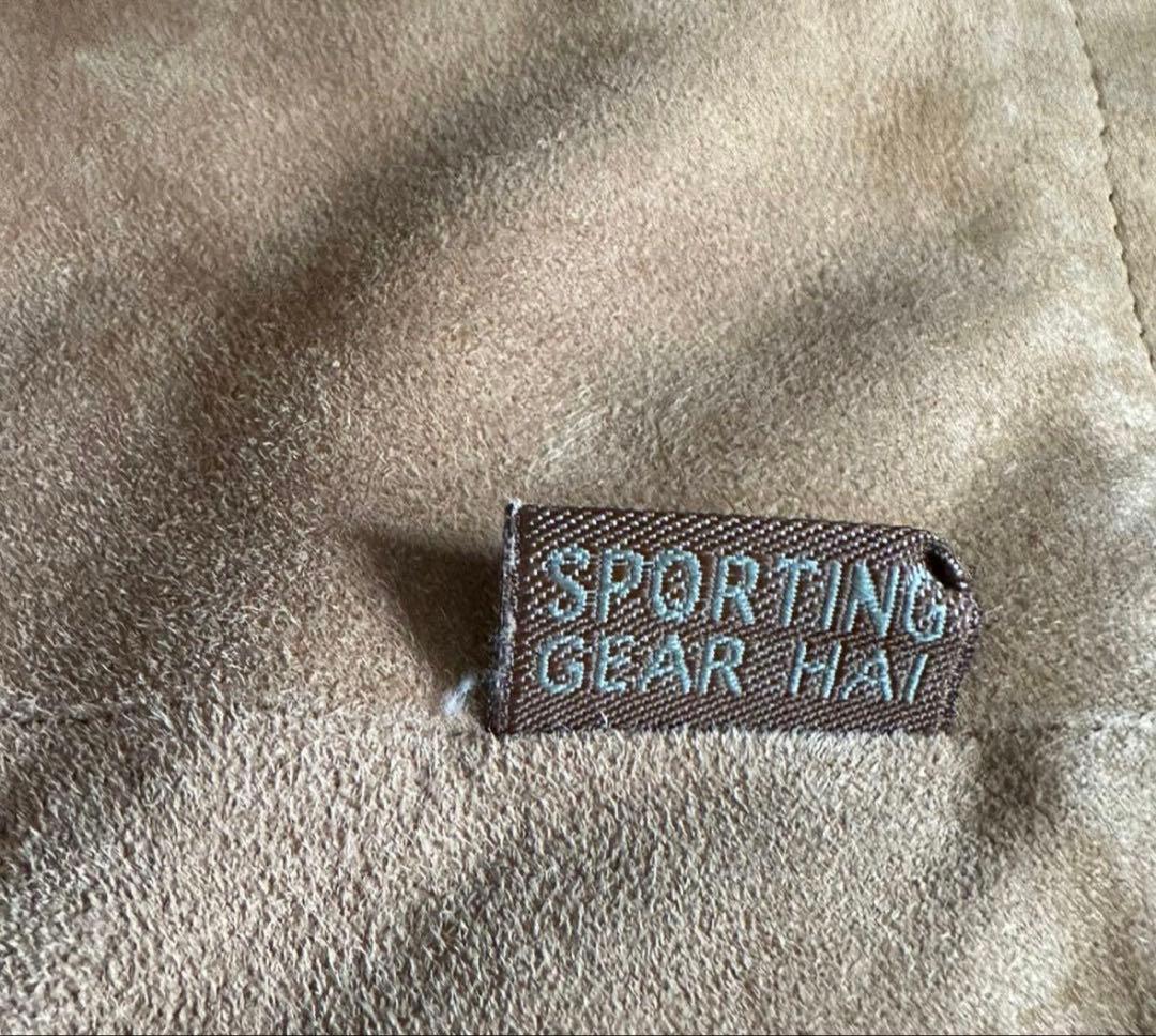 HAI SPORTING GEAR イッセイミヤケ スエードレザージャケット 羊