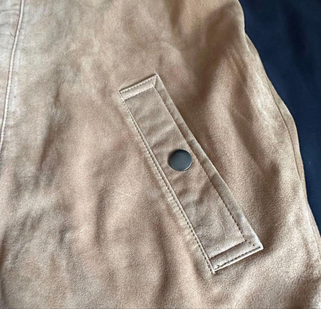 HAI SPORTING GEAR イッセイミヤケ スエードレザージャケット 羊