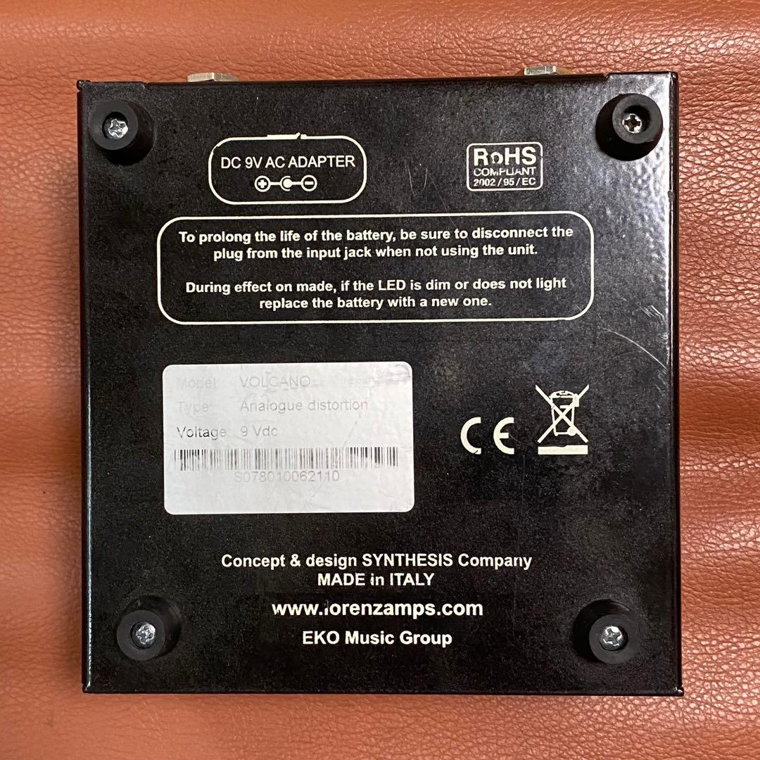 EKO BY LORENZ VOLCANO イタリア製ディストーション