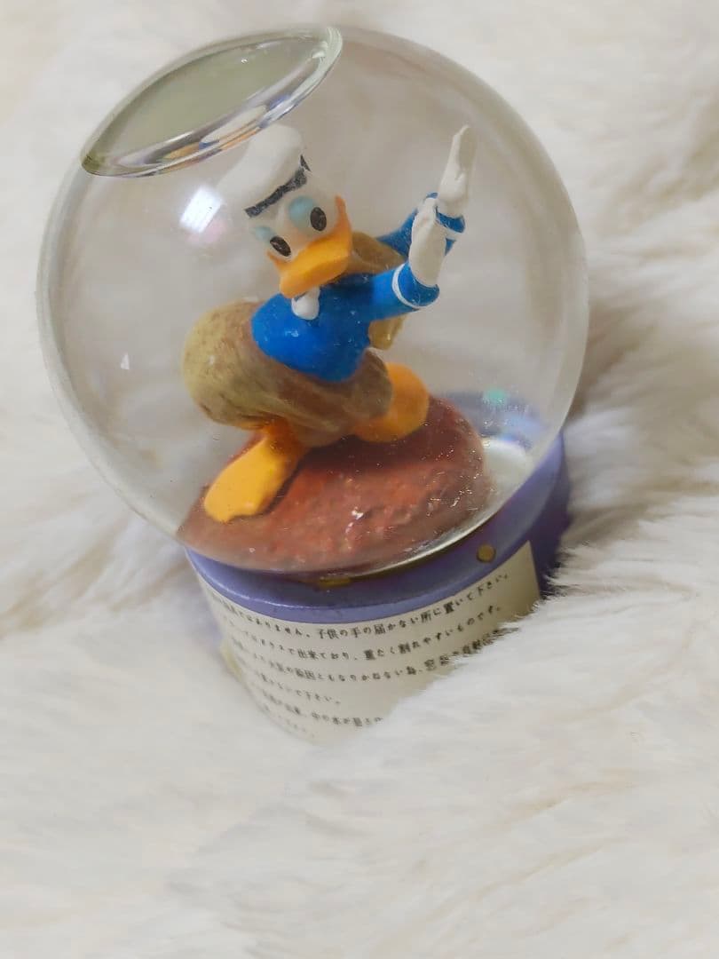 【希少】ドナルド　ヴィンテージ　スノードーム　ディズニー　入手困難　廃盤　激レア