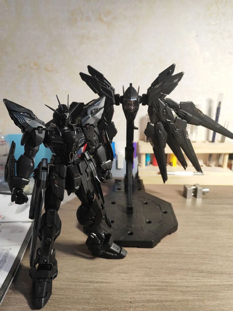 MGEXストライク・フリーダムガンダム ミッドナイトコーティング.Ver