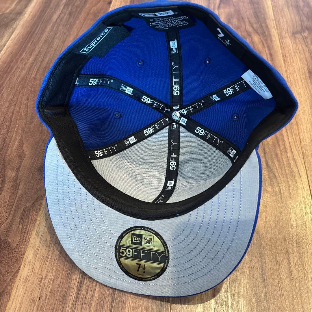 美品Supreme bones box logo new era