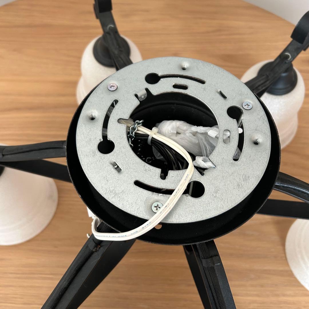 アンティーク　シャンデリア 6灯