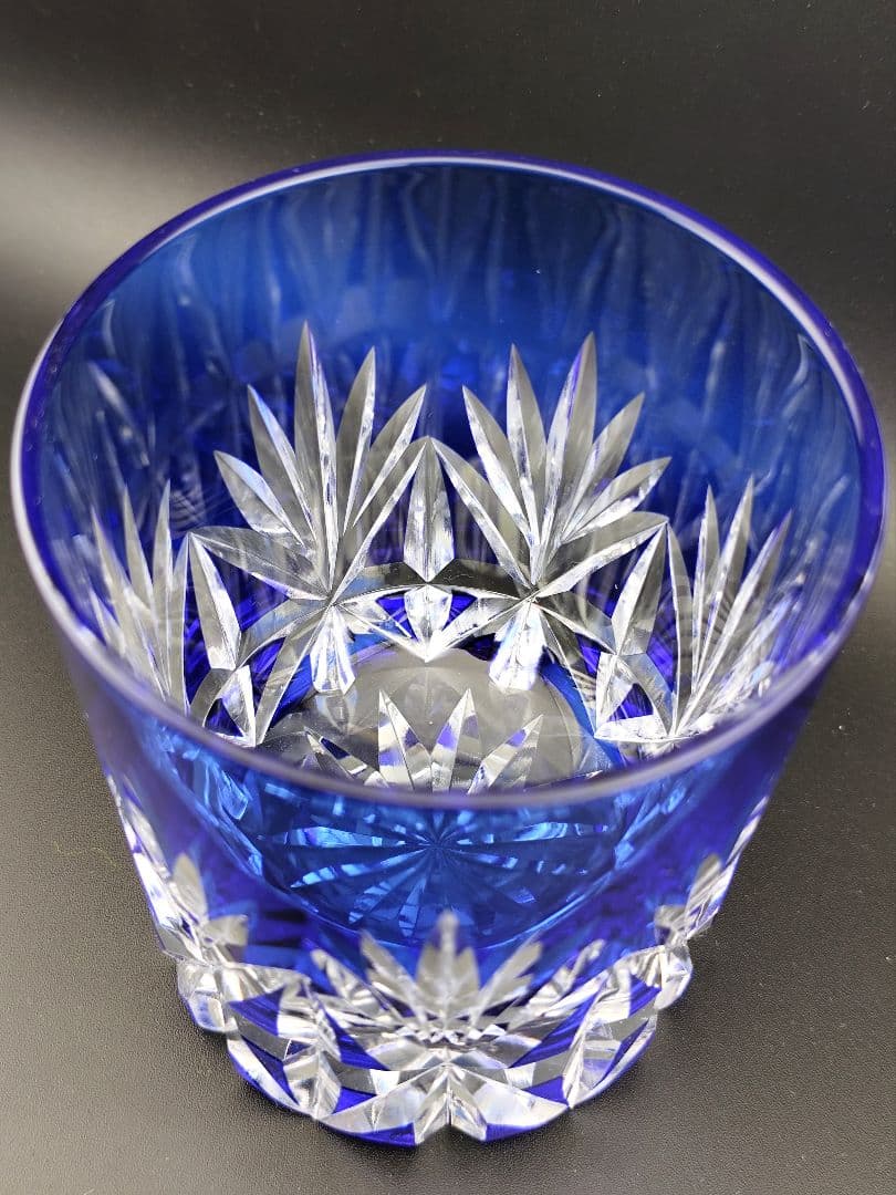 ☆未使用品☆HOYA 最高級ロックグラス（切子、江戸切子、薩摩切子）