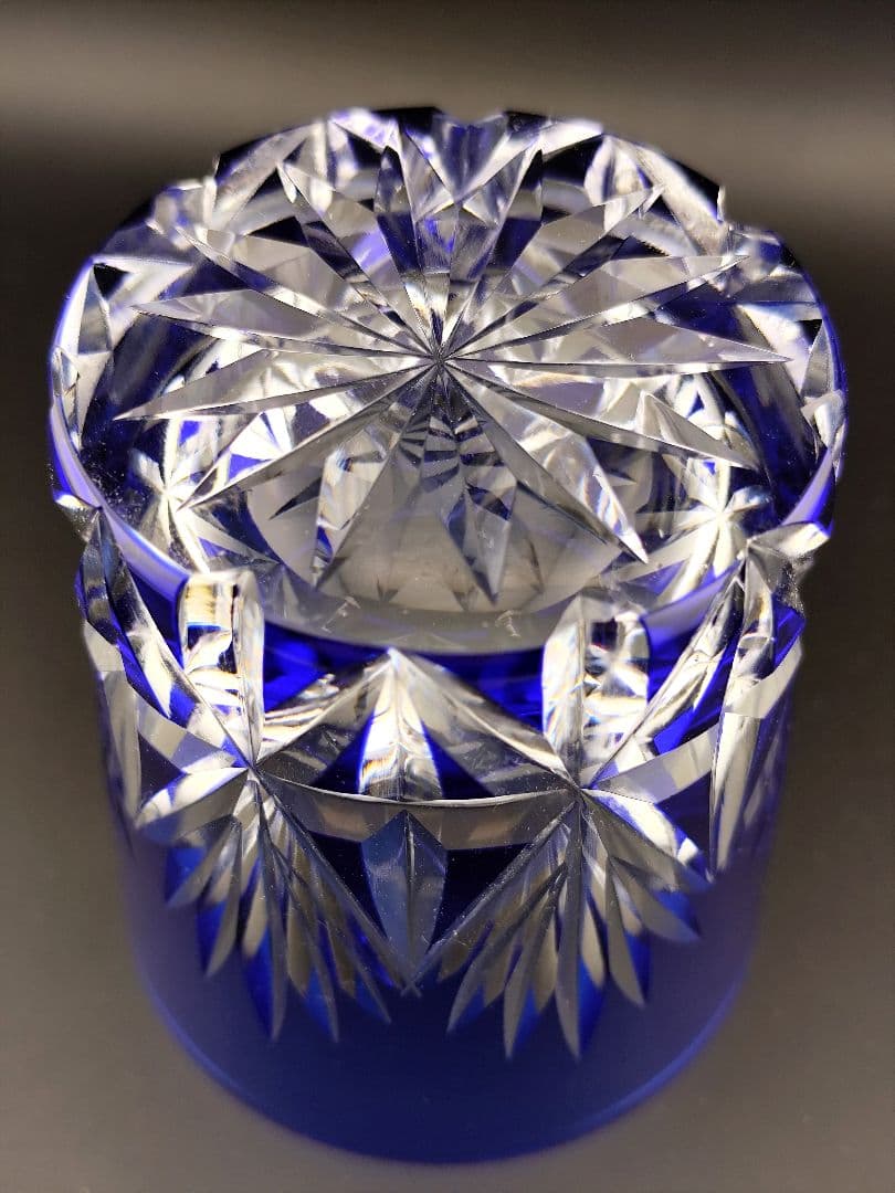 ☆未使用品☆HOYA 最高級ロックグラス（切子、江戸切子、薩摩切子）