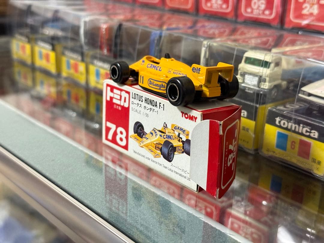 トミカ ロータス ホンダ F-1 7日本製 赤箱 絶版