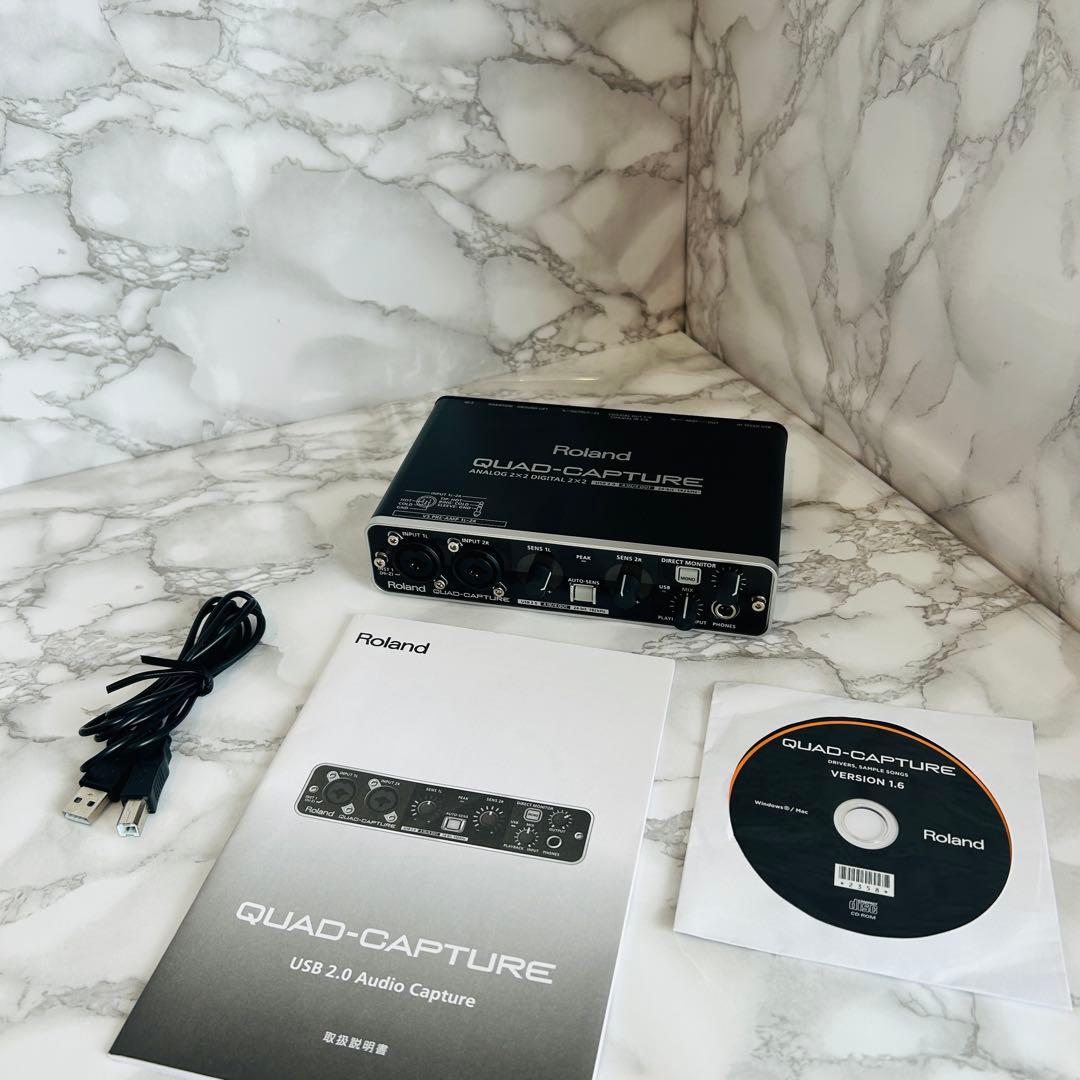 Roland オーディオインターフェイス QUAD-CAPTURE UA-55