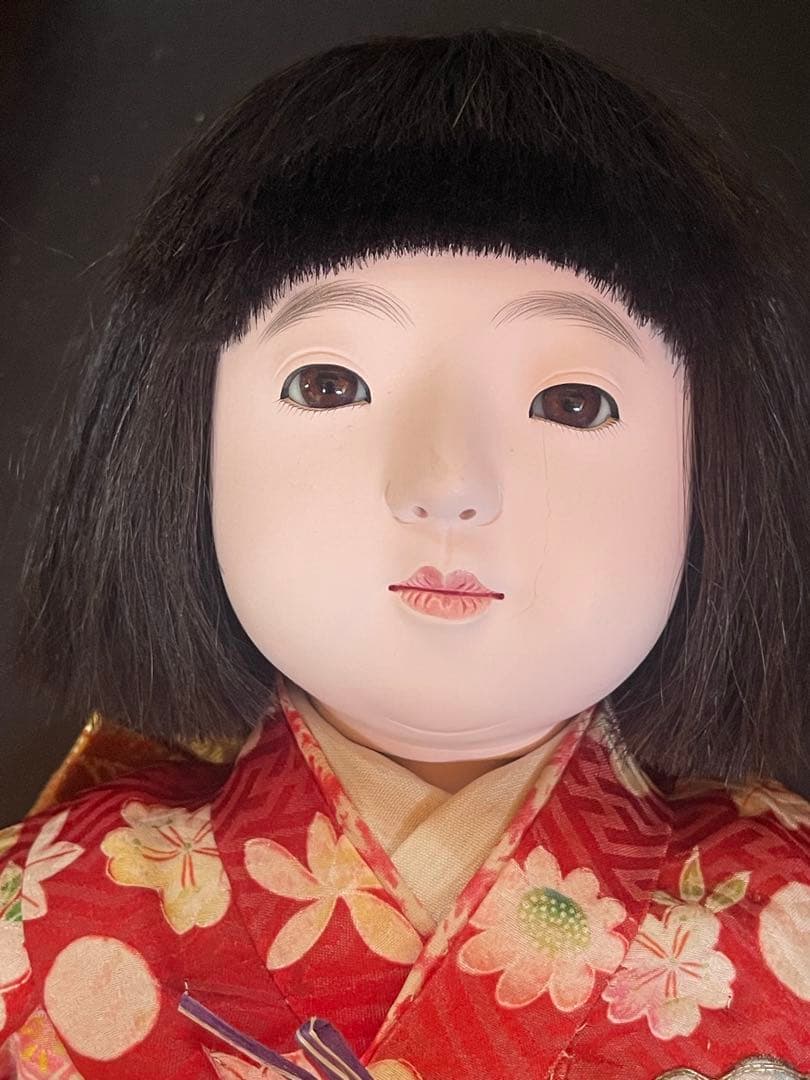 市松人形 滝澤義豊　42cm