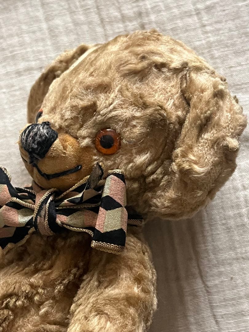 アンティークヴィンテージ英国製メリーソートチーキーテディベア ぬいぐるみドール