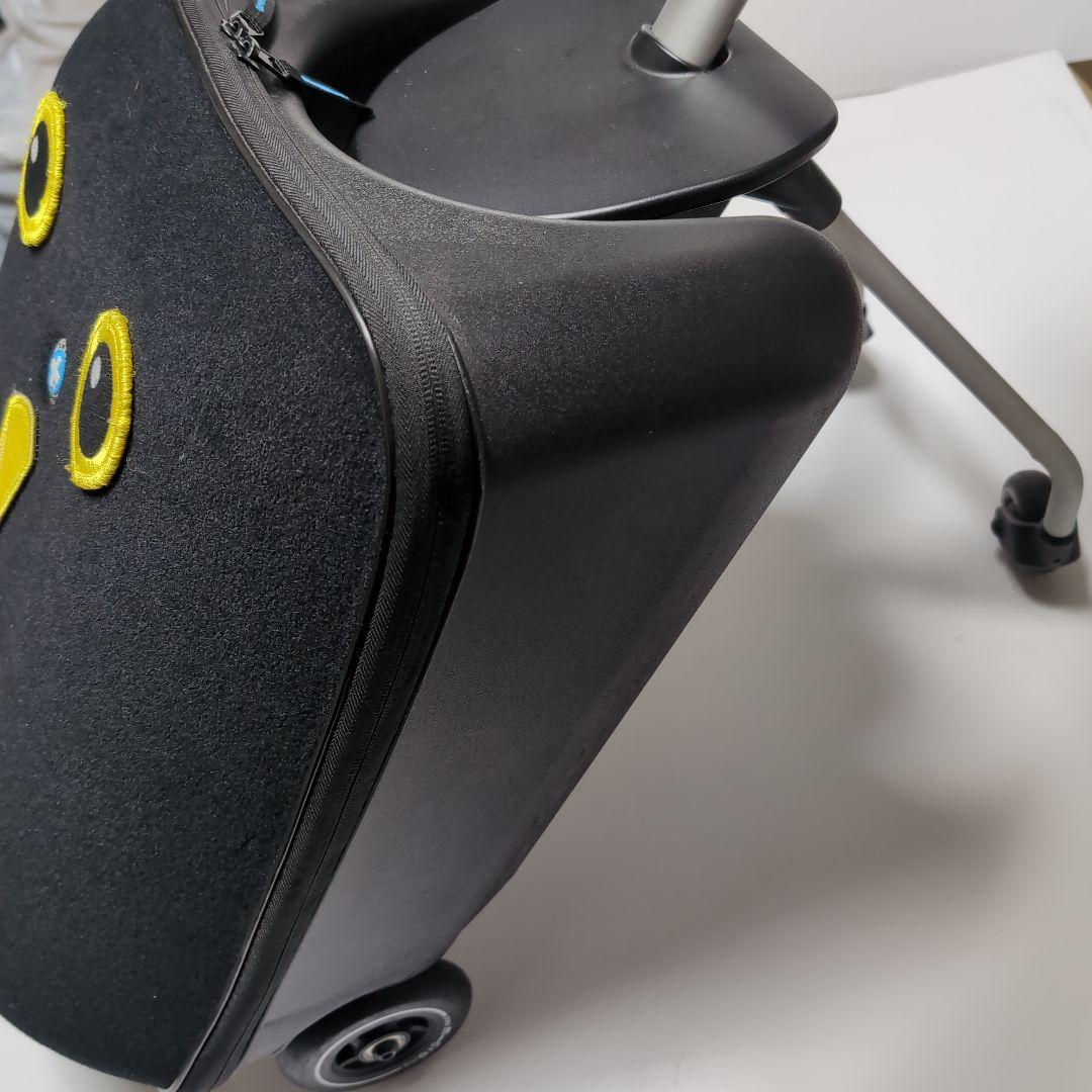 m-cro マイクロラゲッジイージー スーツケースベビーカー　ブラック