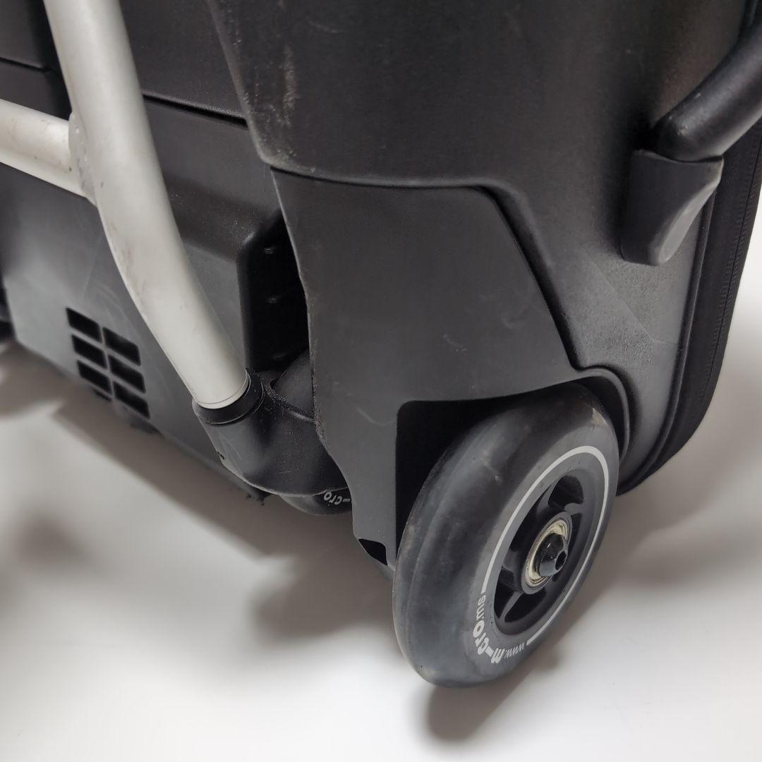 m-cro マイクロラゲッジイージー スーツケースベビーカー　ブラック