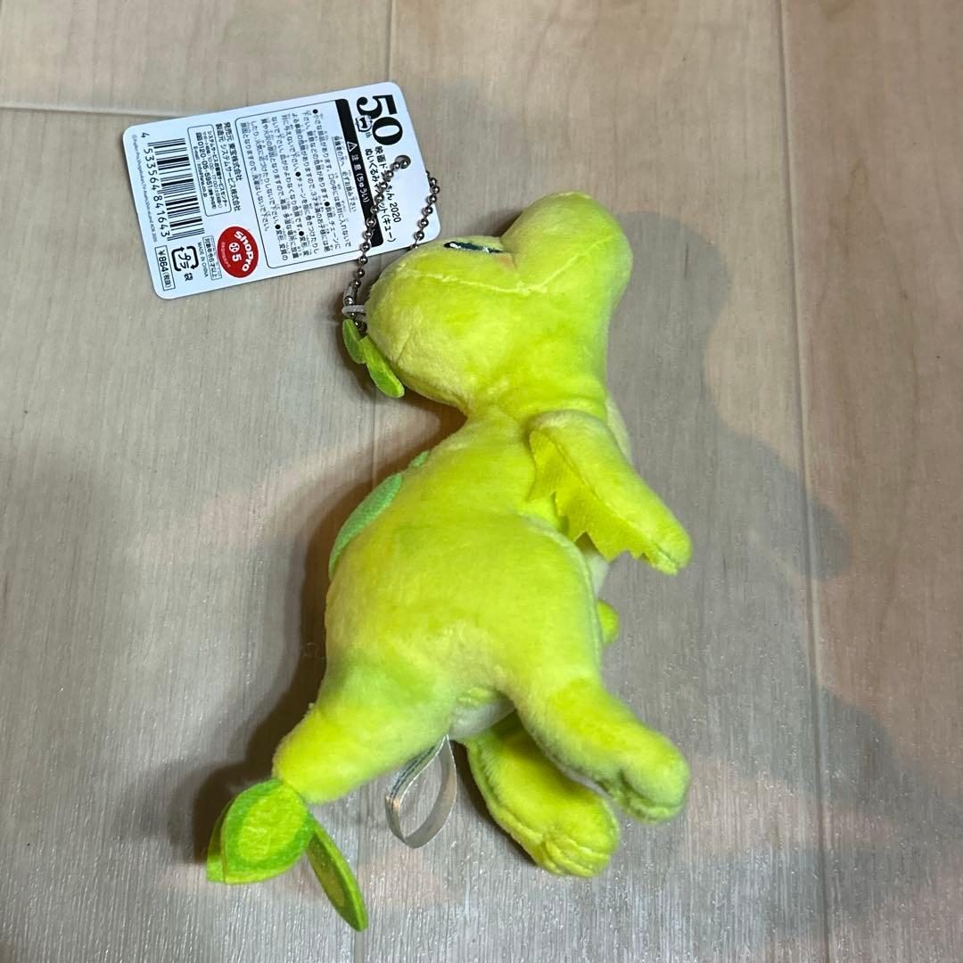 キュー ぬいぐるみマスコット 映画ドラえもん のび太の新恐竜　新品タグ付き