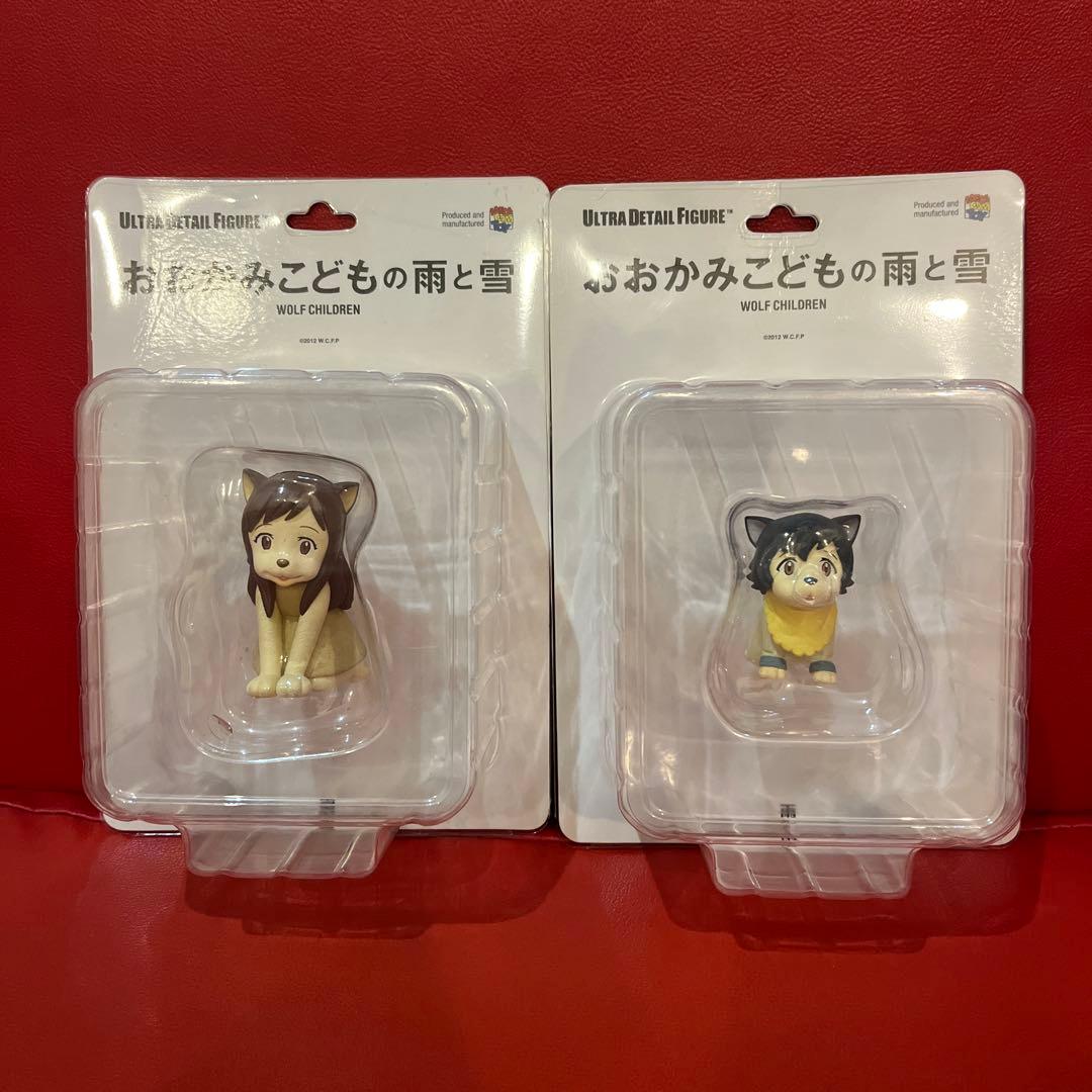 レアフィギュア❗️UDFおおかみこどもの雨と雪 2点セット❗️