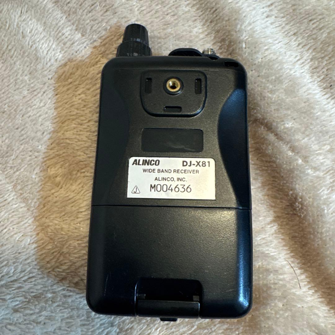 ALINCO DJ-X81 ワイドバンドレシーバー (訳あり品)