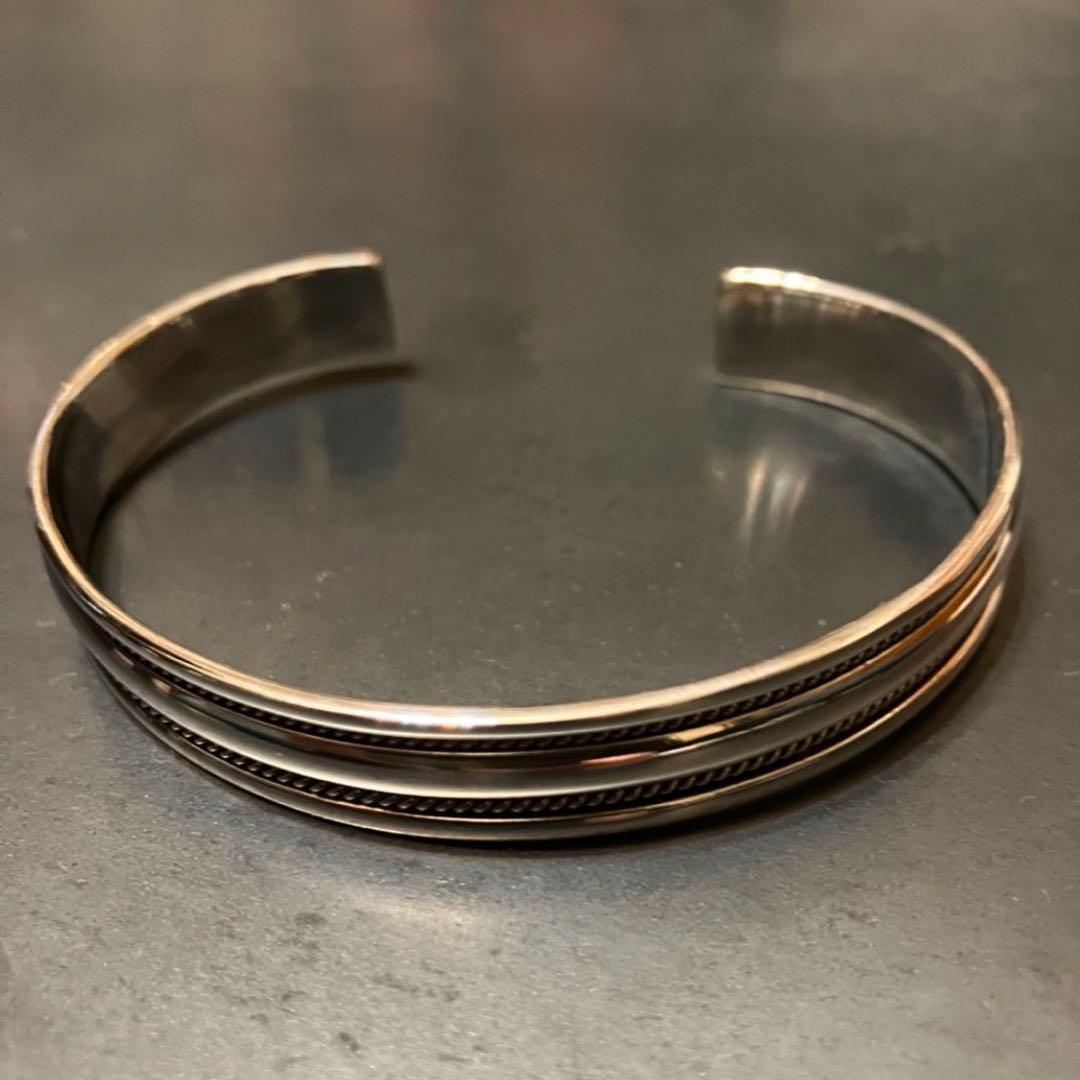 SILVER925 NATIVE BRACELET/シルバー/バングル