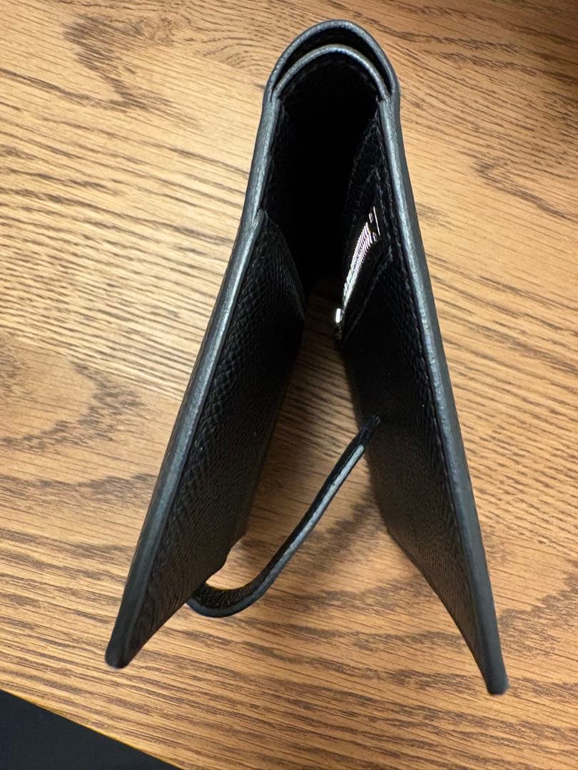 HERMES 二つ折り財布 ブラック