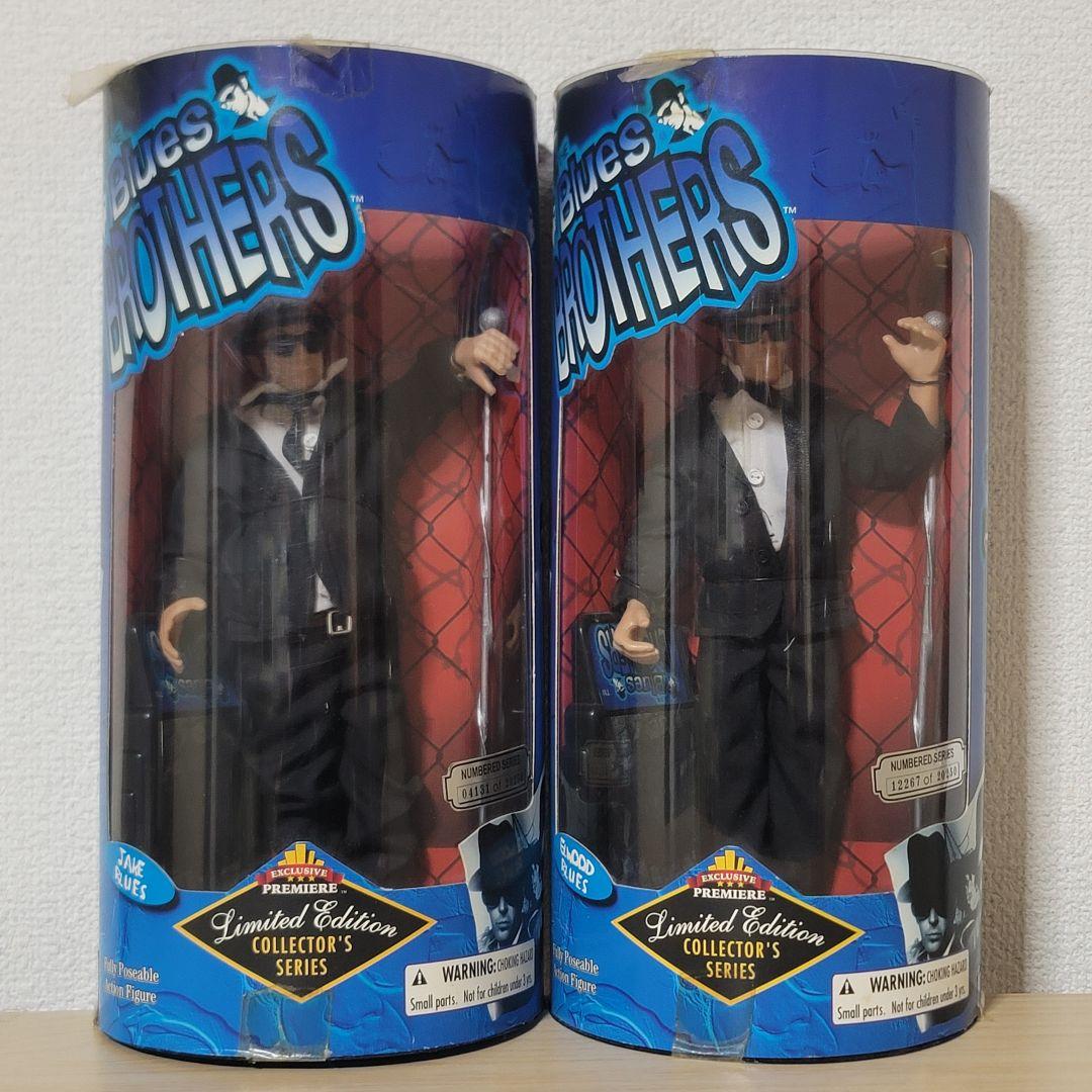 希少1997年ターゲット限定 ブルースブラザーズフィギュア未開封 シリアルNo付