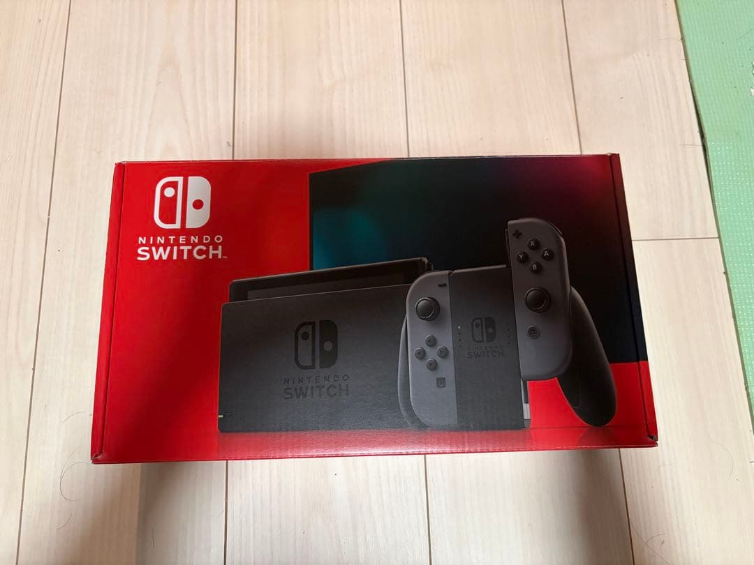 バッテリー強化版 Nintendo Switch 本体＋付属品＋箱※ジョイコン無