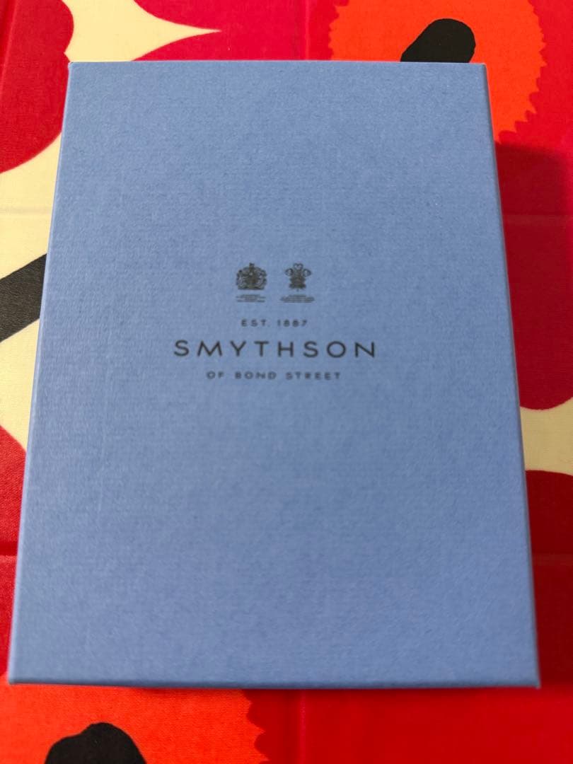 Smythson スマイソン パナマノート（手帳型ノート）ターコイズブルー