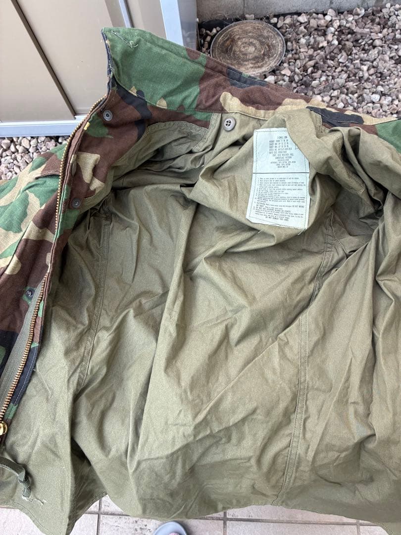 迷彩 ミリタリージャケット 米軍本物
