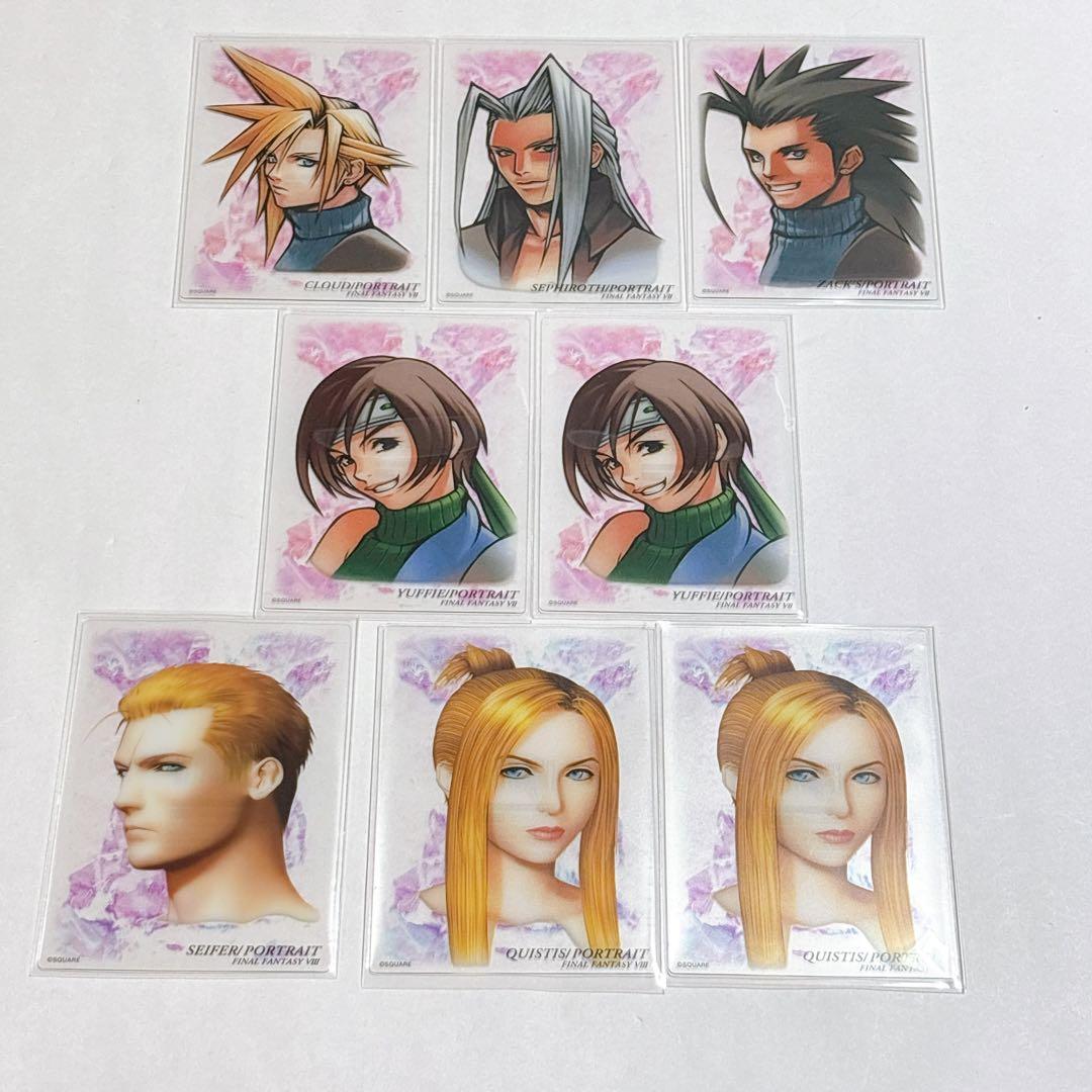 FF アートミュージアム FFⅦ FFⅧ セブンイレブン限定