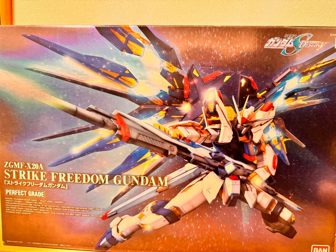 じぶさん　PG ストライクフリーダムガンダム　未組み立て