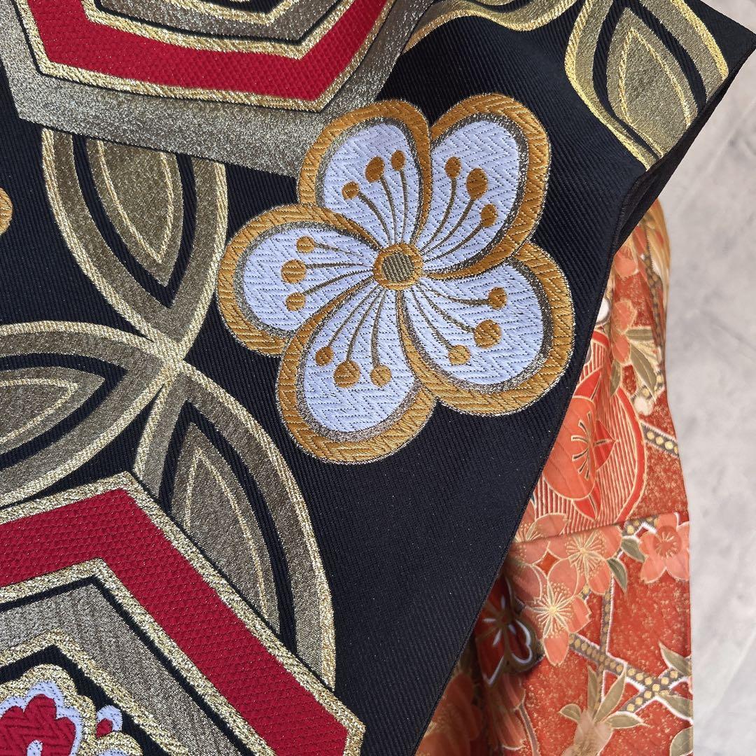 振袖　フルセット　正絹　古典柄　華やか　成人式　２０歳　ふりそで　m5