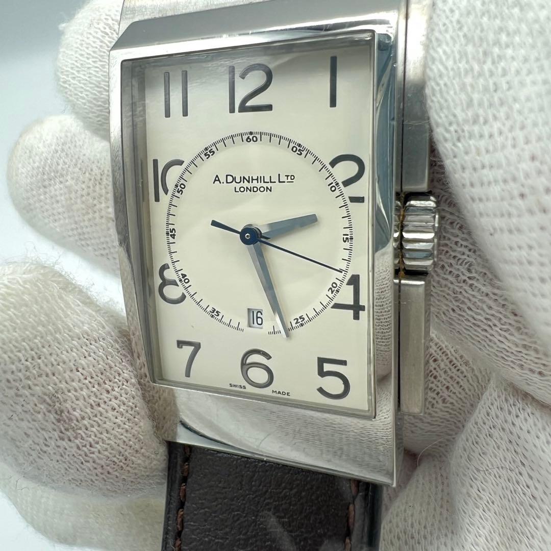 ダンヒル 腕時計 クォーツ シルバー