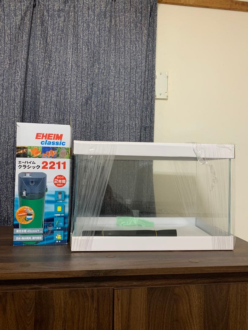 EHEIM 2211 ガラス水槽