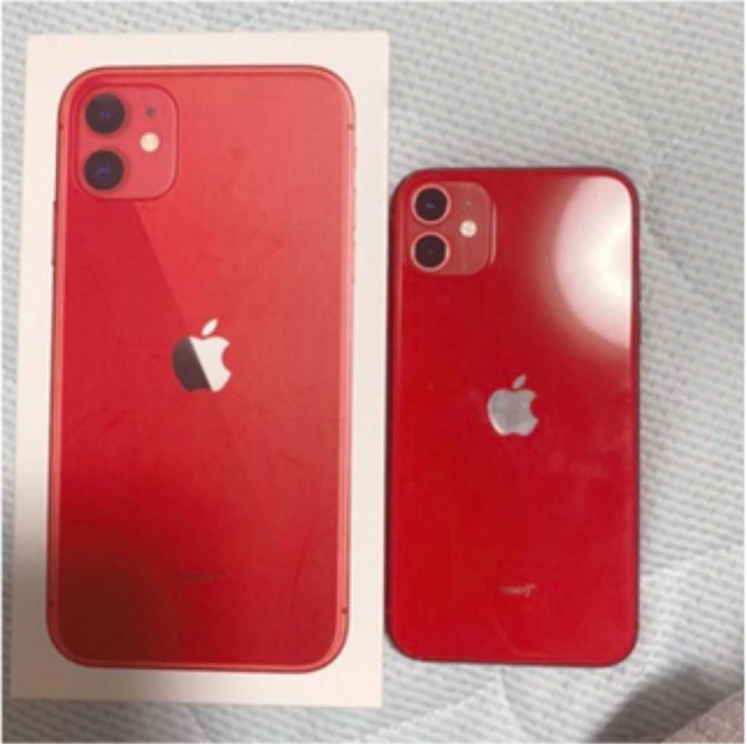 スマートフォン本体 iPhone11 64GB RED SoftBank
