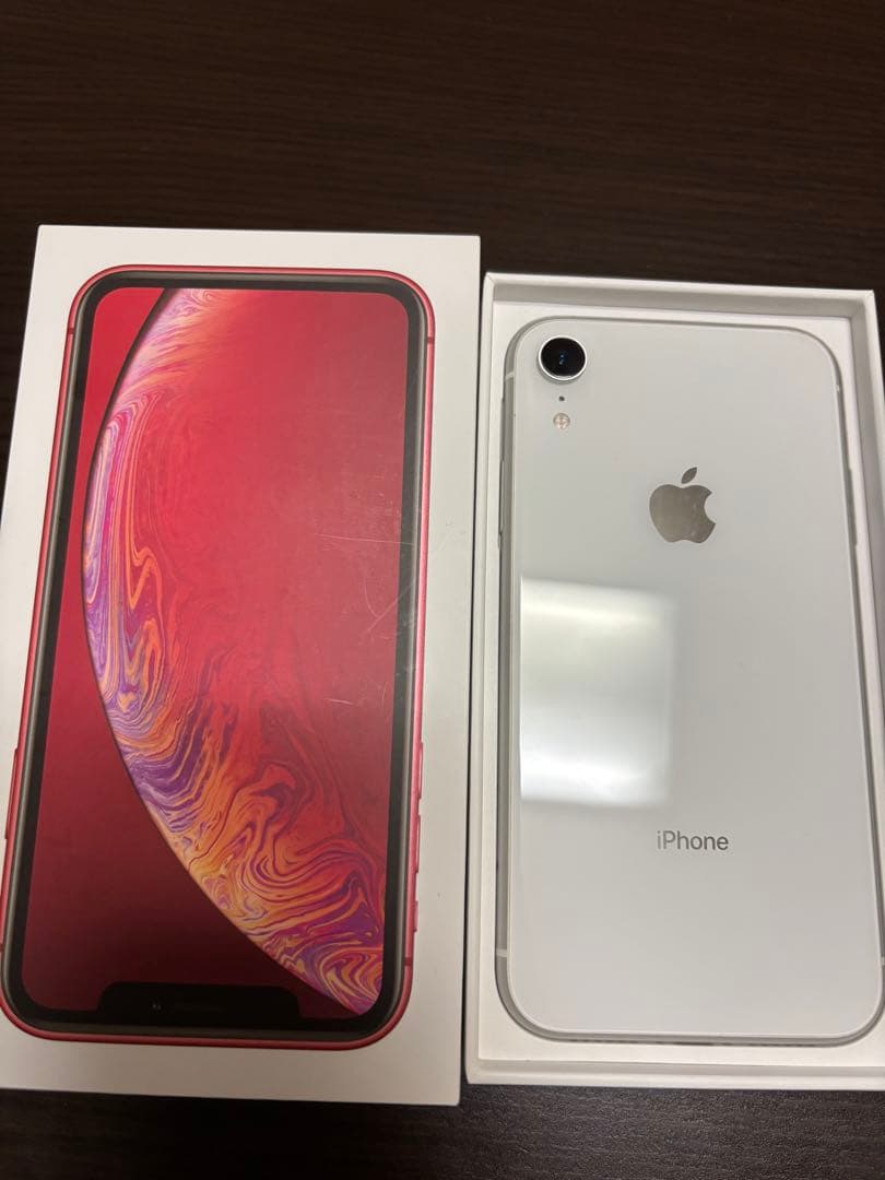 Apple iPhone XR 128GB ホワイト 美品